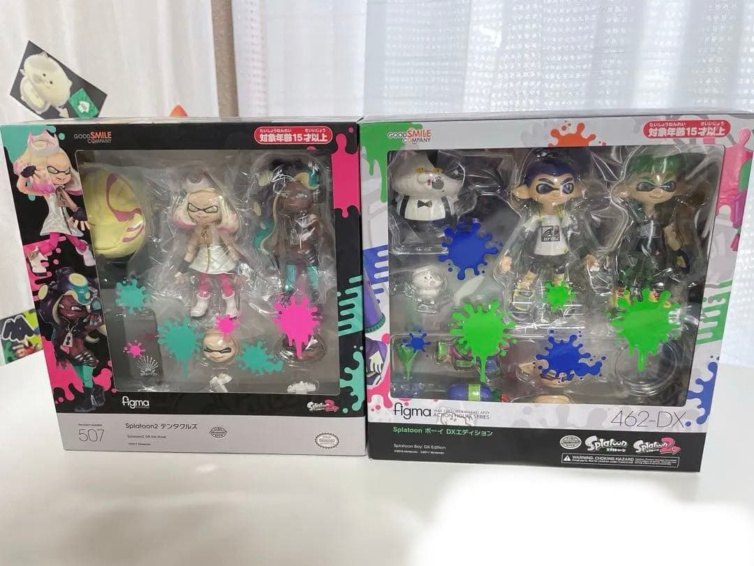 スプラトゥーン figma 未開封 セット