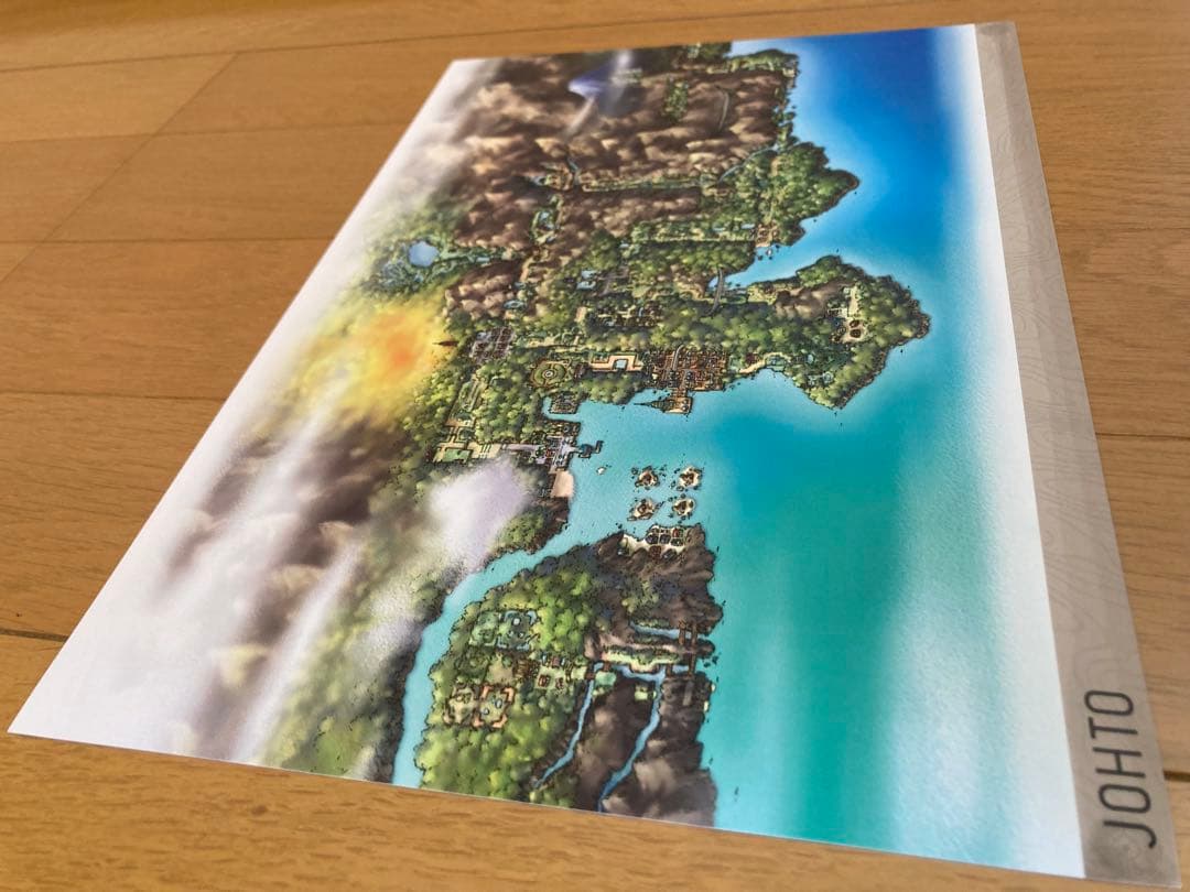 ジョウト地方 ポスター【21cm×30cm】 - メルカリ