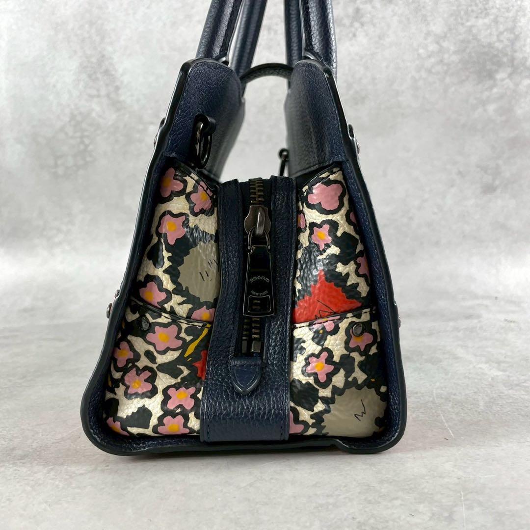 ✨稀少✨極美品✨コーチ　マーサー　サッチェル　24 フローラル　2way