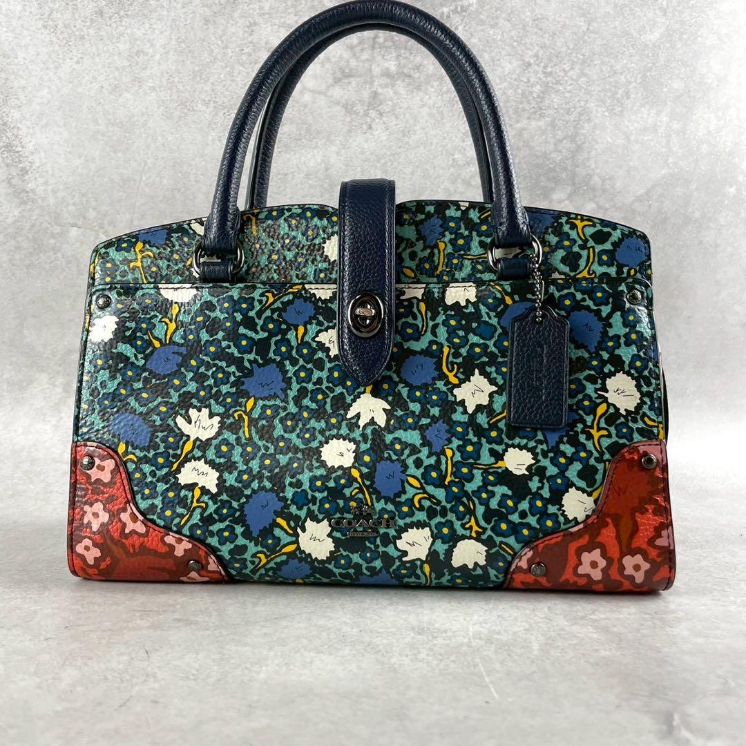 ✨稀少✨極美品✨コーチ　マーサー　サッチェル　24 フローラル　2way