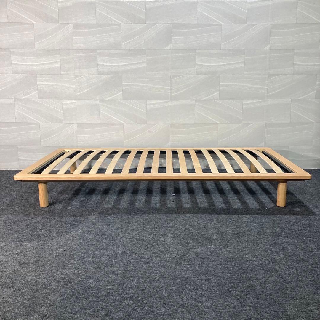 MUJI 無印良品 無印 ベッドフレーム シングル 天然木 シンプル d4234