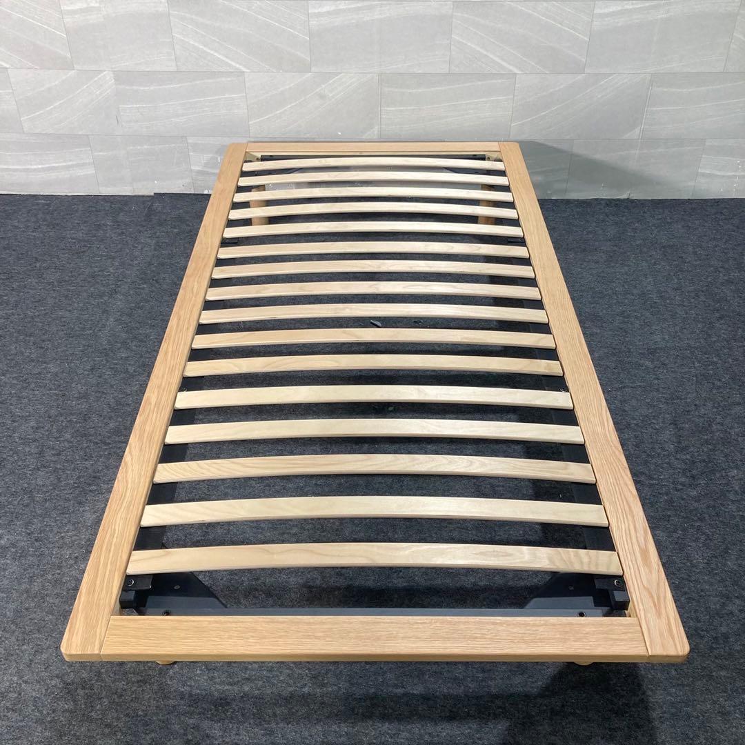 MUJI 無印良品 無印 ベッドフレーム シングル 天然木 シンプル d4234