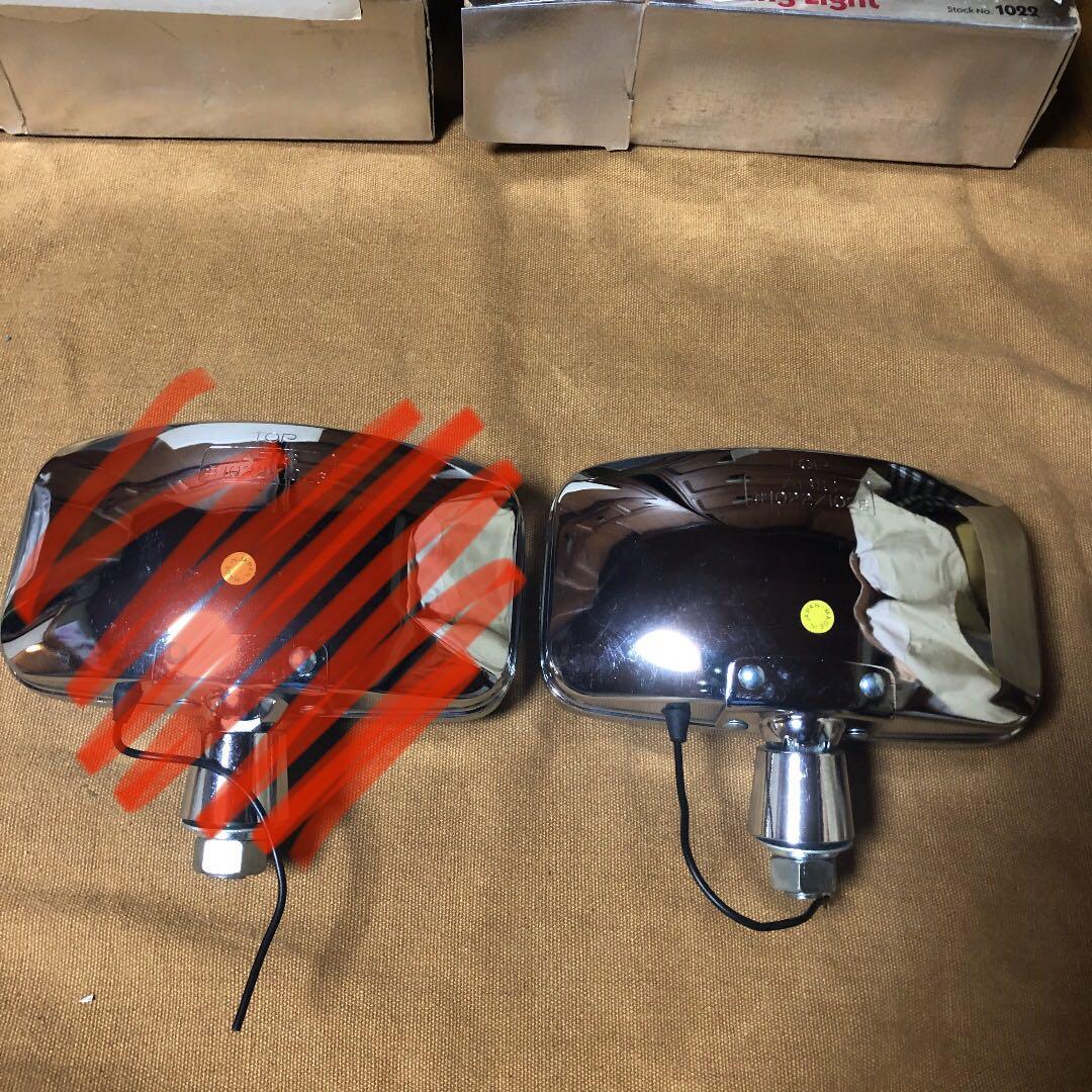 Aris ビンテージ アリス スクエア ヘッドライト - メルカリ