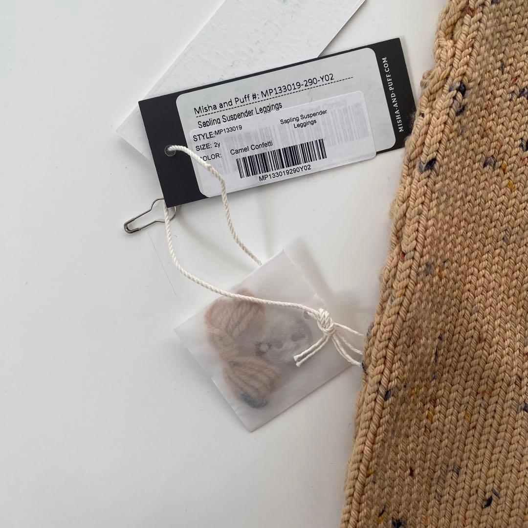 misha&puff Sapling Suspender Leggings 2y Misha & Puff NWOT Sapling
