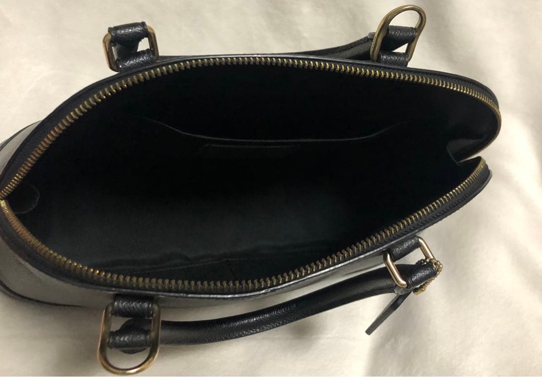 美品 COACH コーチ シエラ サッチェル ハンドバッグ 上質本格レザー 良品