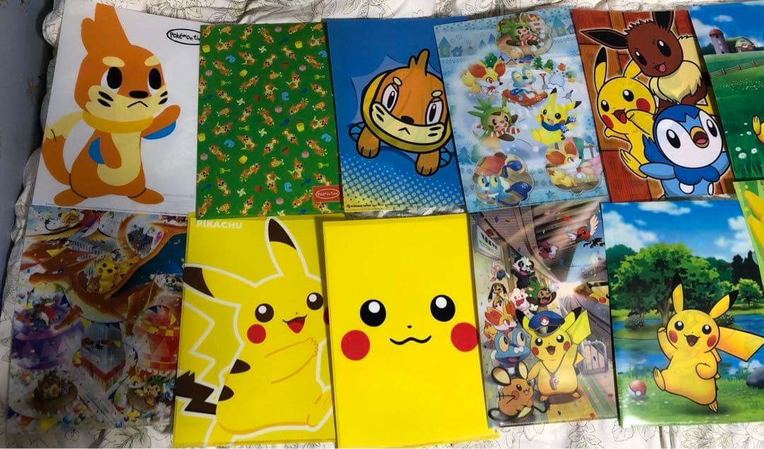 【バラ売可】ポケモンセンター　限定ほか68種　クリアファイル　専用フォルダ2種 A4クリアファイル 2枚セット ポケモンセンターフクオカR ｜【公式