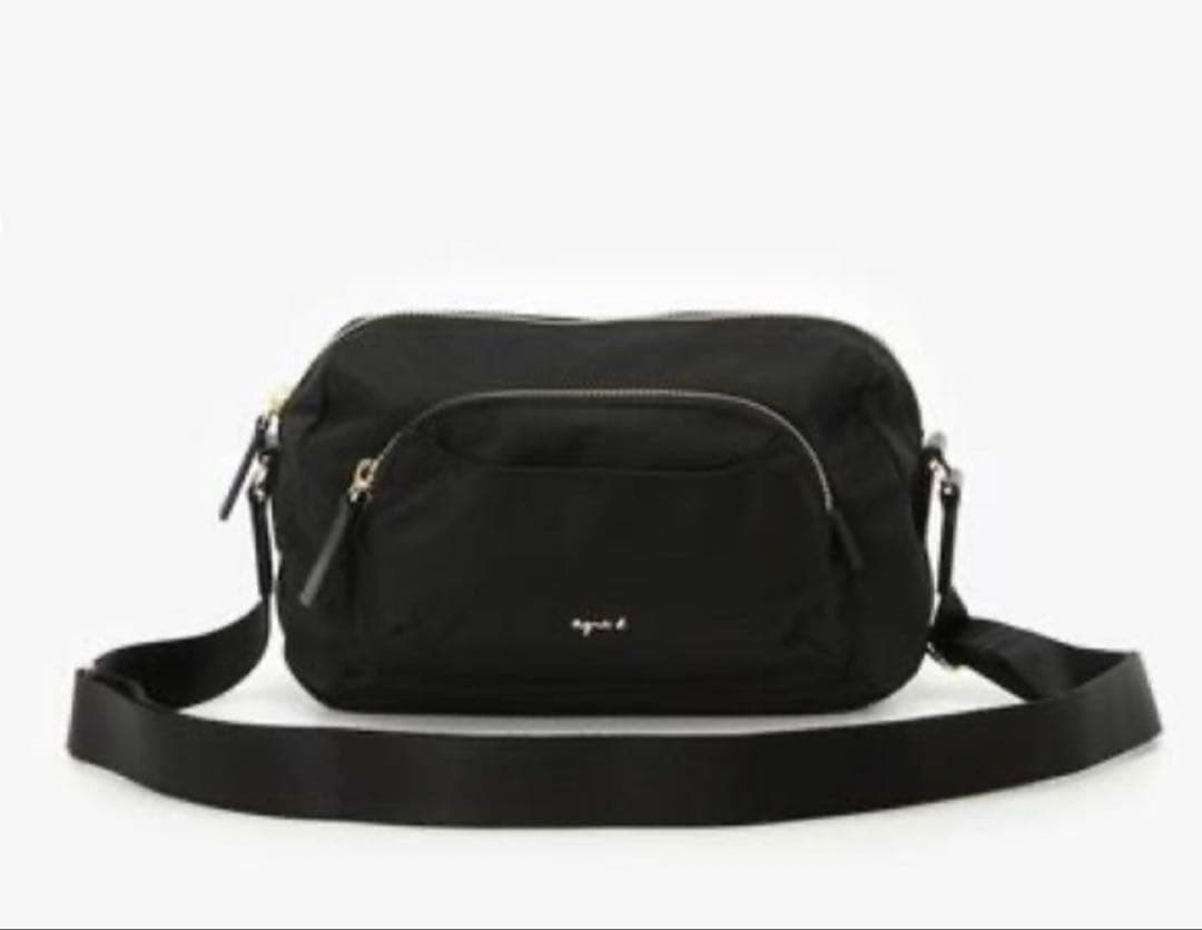 アニエスベー agnes.b ショルダーバッグブラック FT03A－04極美品♡