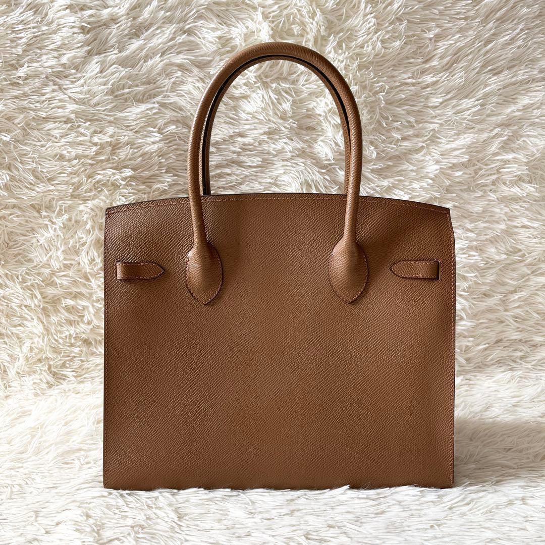 未使用級✨SOMES SADDLE ソメスサドル　ハンドバッグ　ブラウン　レザー