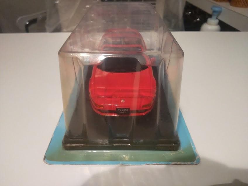 レトロ★1/24 国産名車コレクション 1989年 トヨタ MR2 ミニカー