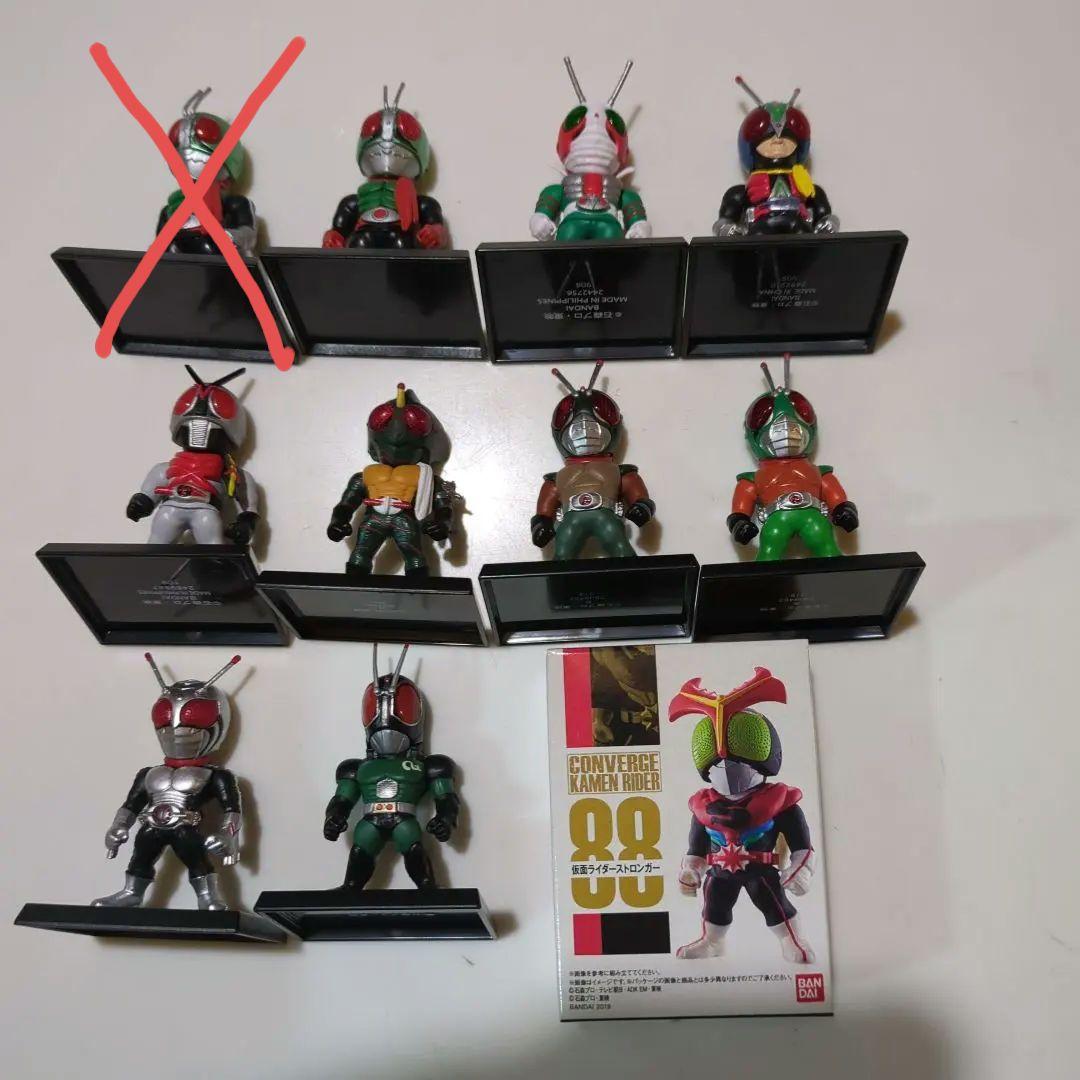 コンバージ仮面ライダー 昭和ライダー11種セット セット売り優先 コンバージ仮面ライダー 昭和ライダー11種セット セット売り優先