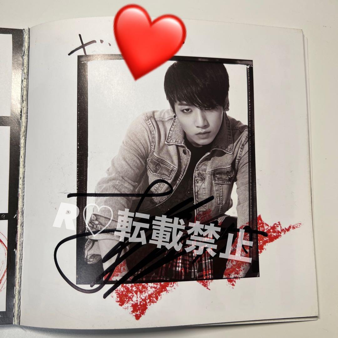 bts danger サイン会 ポストイット ジョングク