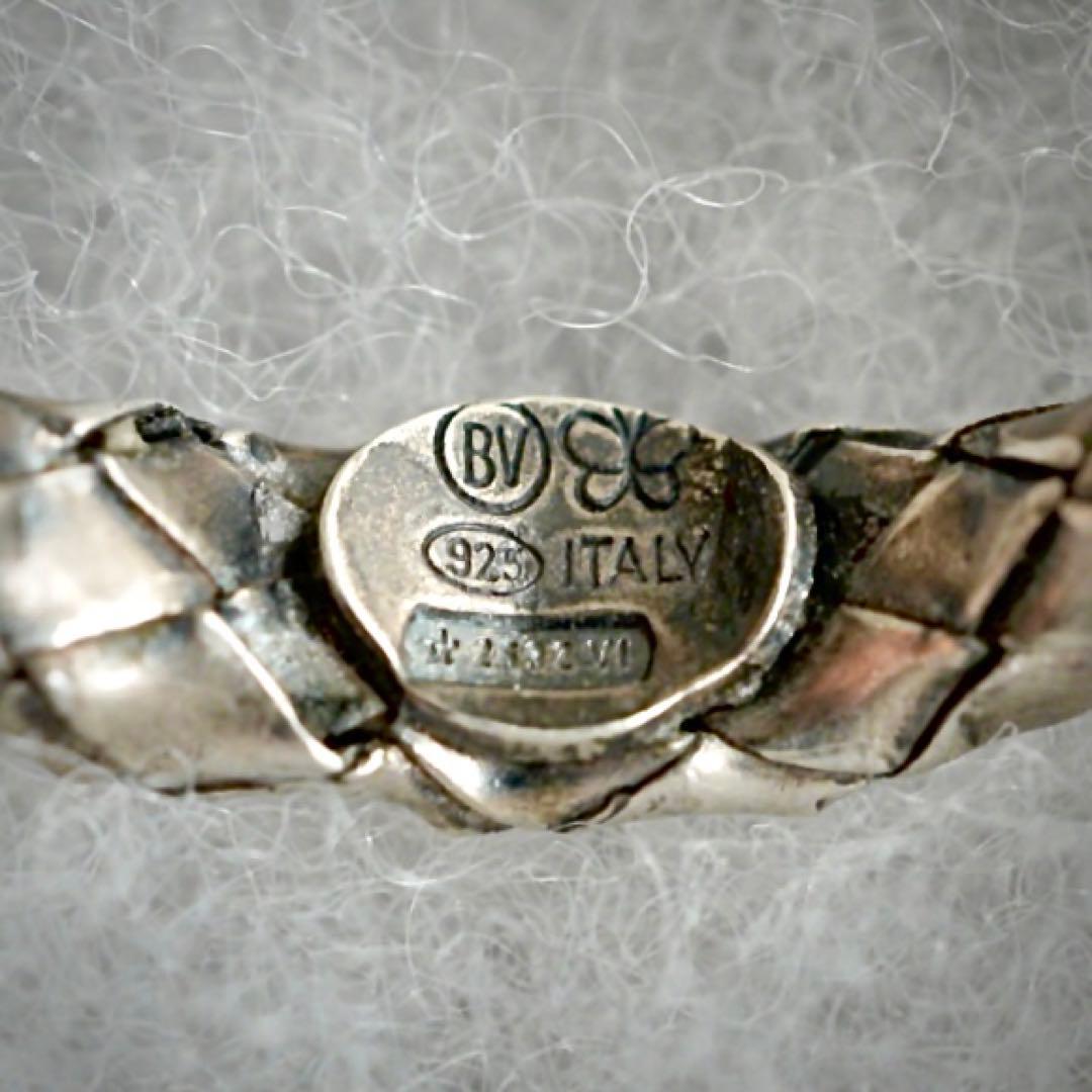 ボッテガヴェネタ　リング　イントレチャート　シルバー925