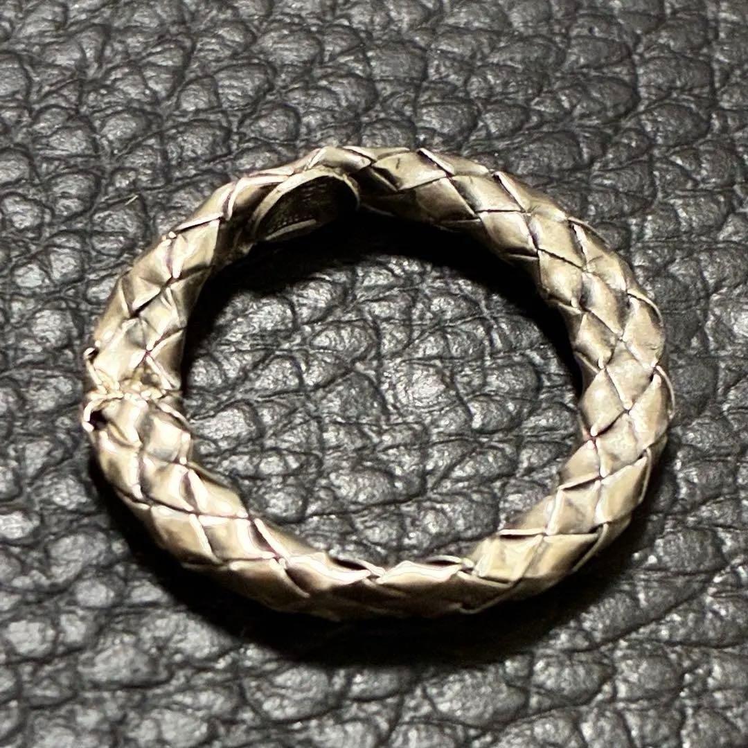 ボッテガヴェネタ　リング　イントレチャート　シルバー925