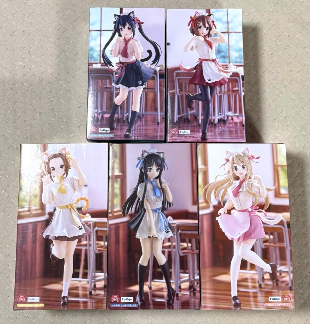 けいおん! フィギュア Trio-Try-T Figure 5種セット