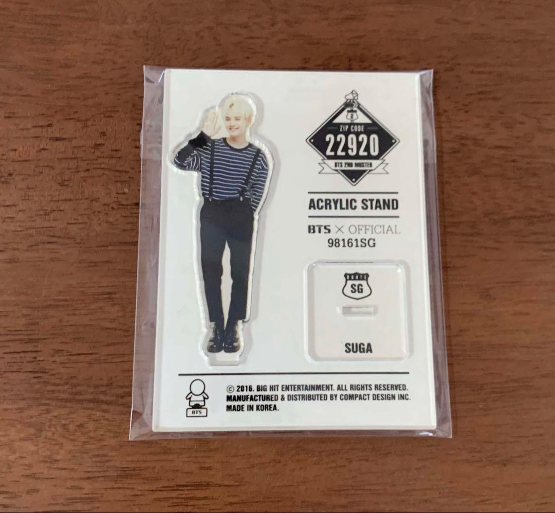 BTS ユンギ SUGA 公式 アクリルスタンド　アクスタ 6点 セット