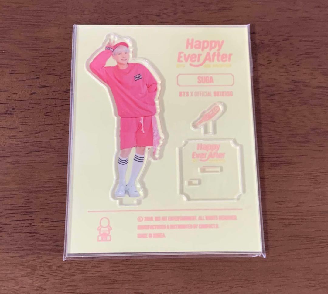 BTS ユンギ SUGA 公式 アクリルスタンド　アクスタ 6点 セット