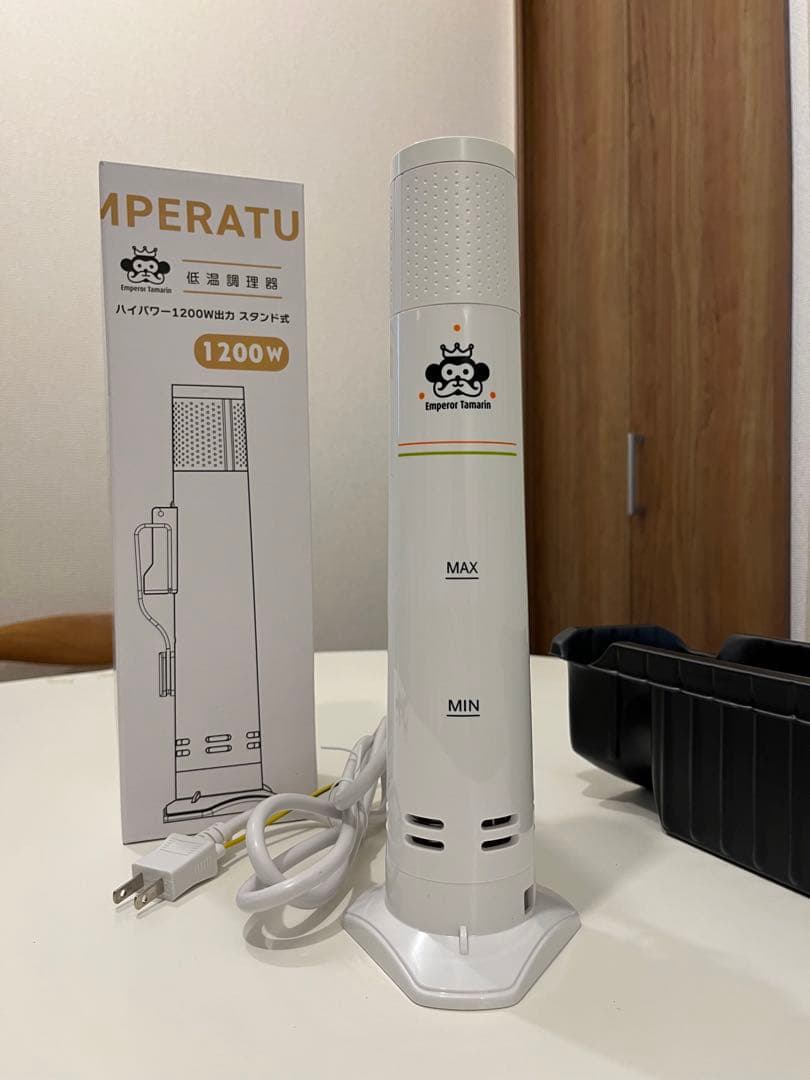 新品未使用☆ 低温調理器 EmperorTamarin エンペラータマリン 低温調理