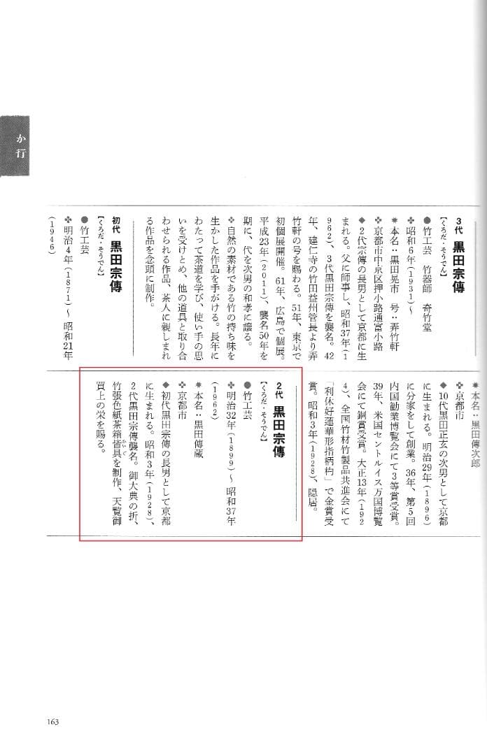 大徳寺503世管長瑞巌宗碩御書付『竹茶杓 銘：吉祥』2代黒田宗傳造（共