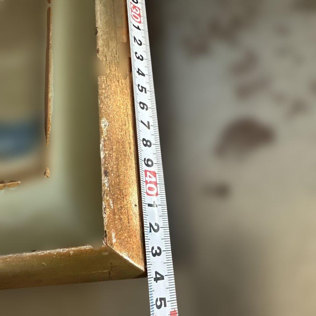 お値下げ❣️ヴィンテージ　抽象画 油彩画 Yamamoto