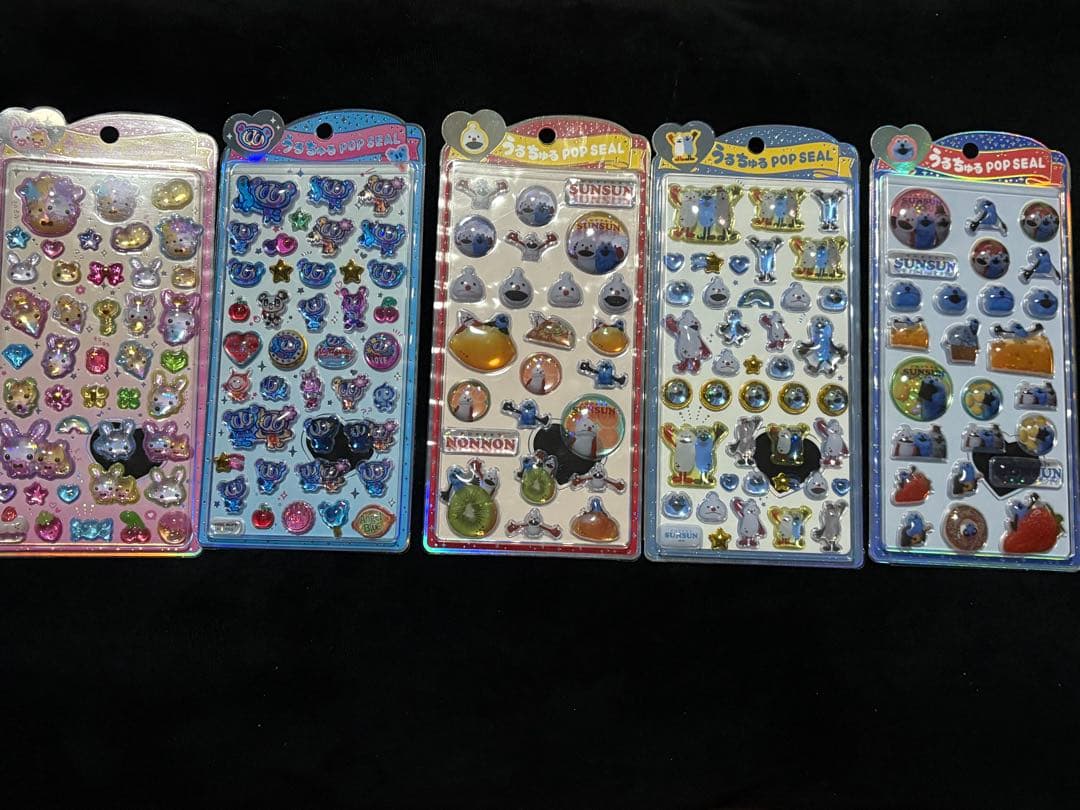 【値下げ】うるちゅるPOPシール　他【28枚】