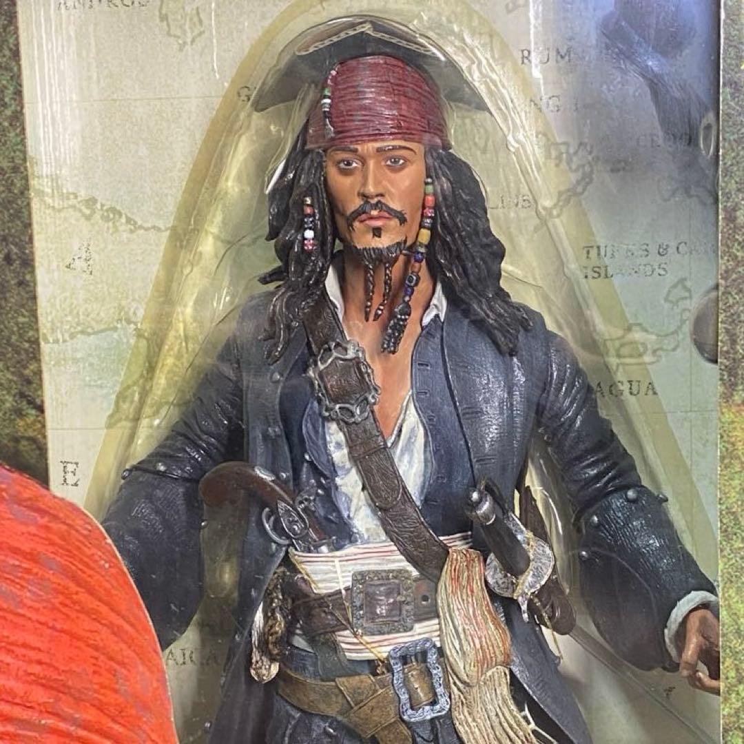 18 inch トーキング アクション フィギュア ジョニー・デップ 海賊 船長
