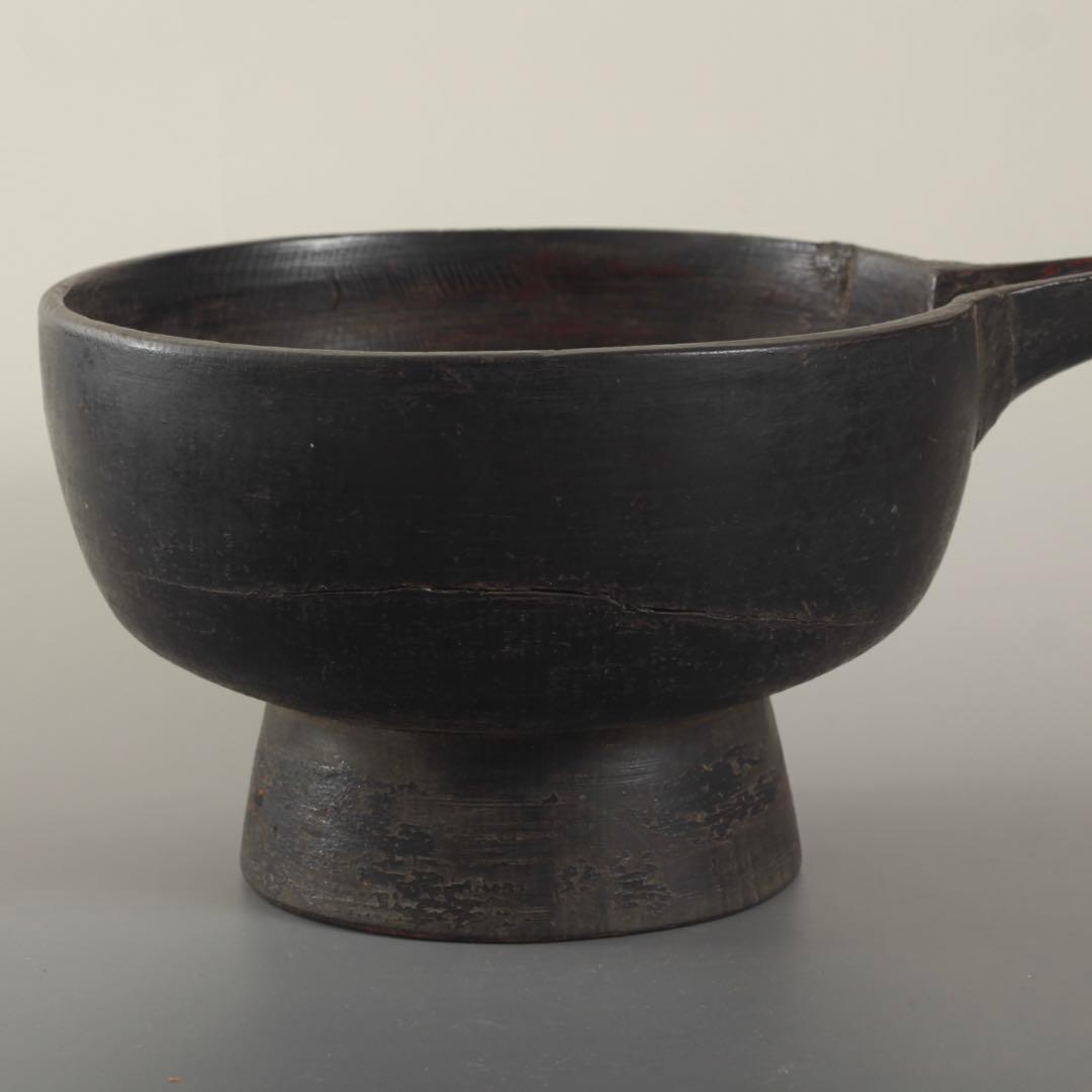 古い 酒上げ 古美術 片口 花器 古道具 アンティーク 輪島 合鹿 ひあげ