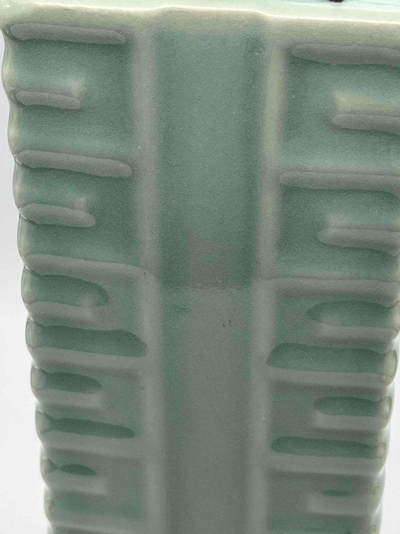 宋時代 青磁琮式瓶 汝官窯 龍泉窯 花入 茶道具 香道具(