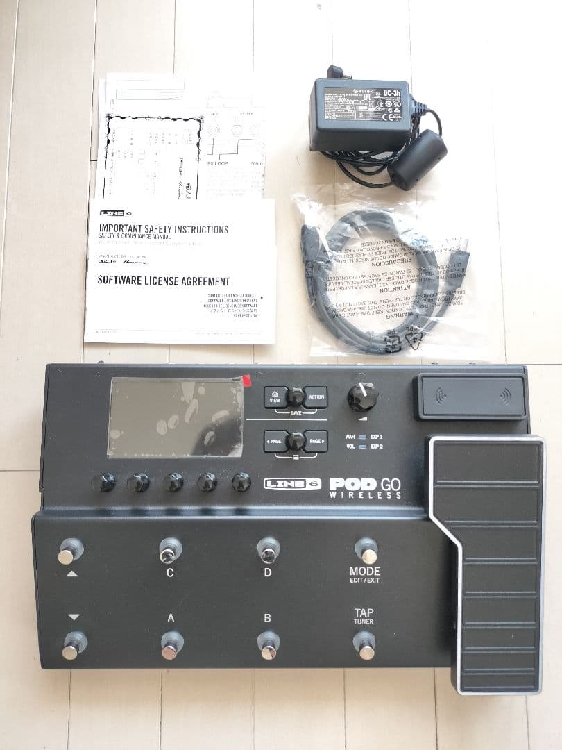 POD GO WIRELESS ギターエフェクター & Relay G10