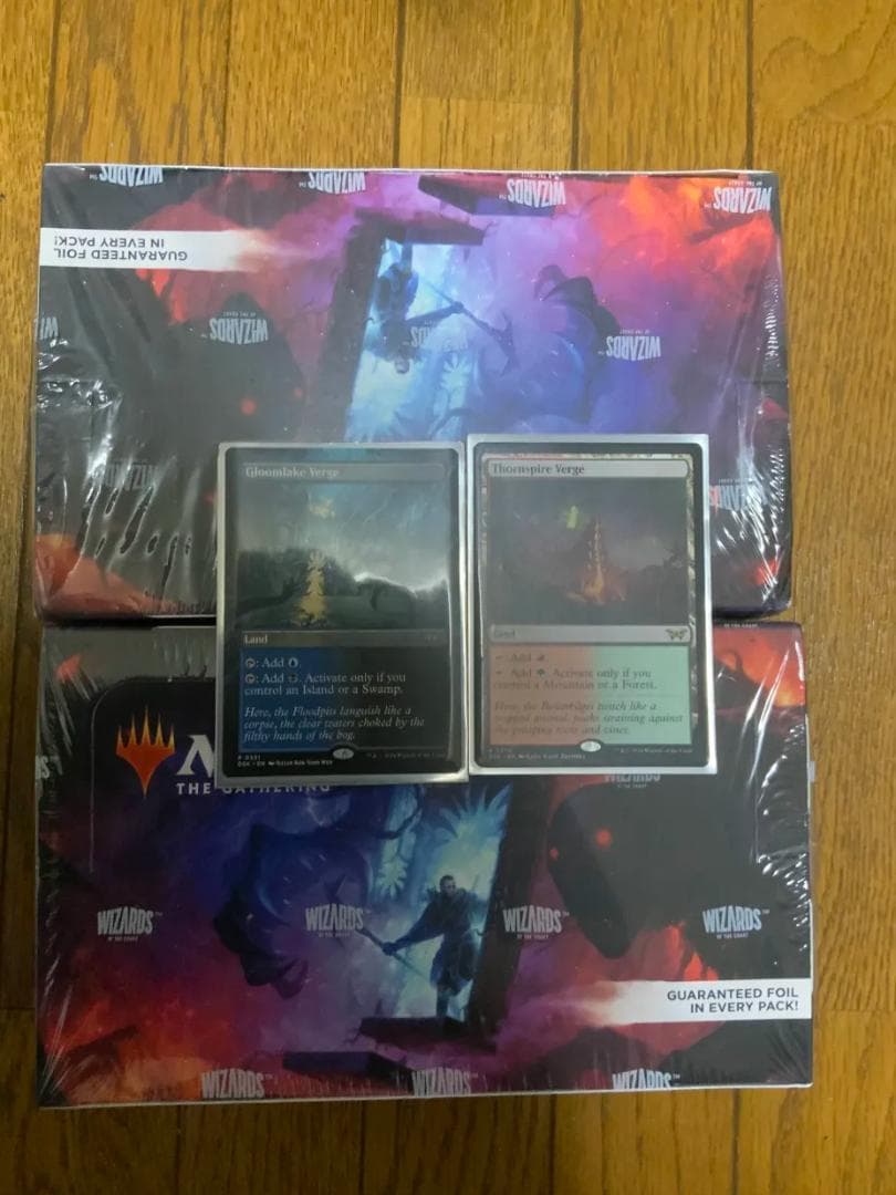 mtgダスクモーン プレイブースターbox 英語版 2box ＋ おまけ