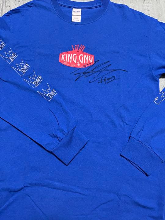 King 注文 Gnu 井口理サインTシャツ