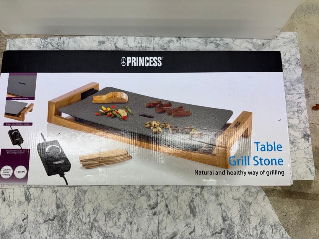 開封のみ】PRINCESS Table Grill Stone