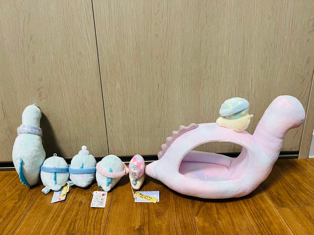 すみっコぐらし　とかげとおかあさんときらきらな夜　てのりぬいぐるみ