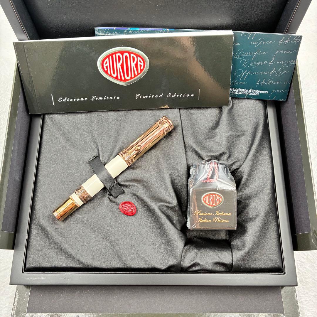 訳アリ AURORA アウロラ 万年筆 ダンテ・パラディソ 920-CPW - メルカリ