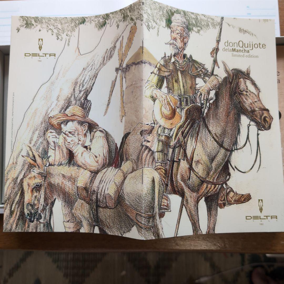 DELTA donQuijote（ドン・キホーテ） 万年筆