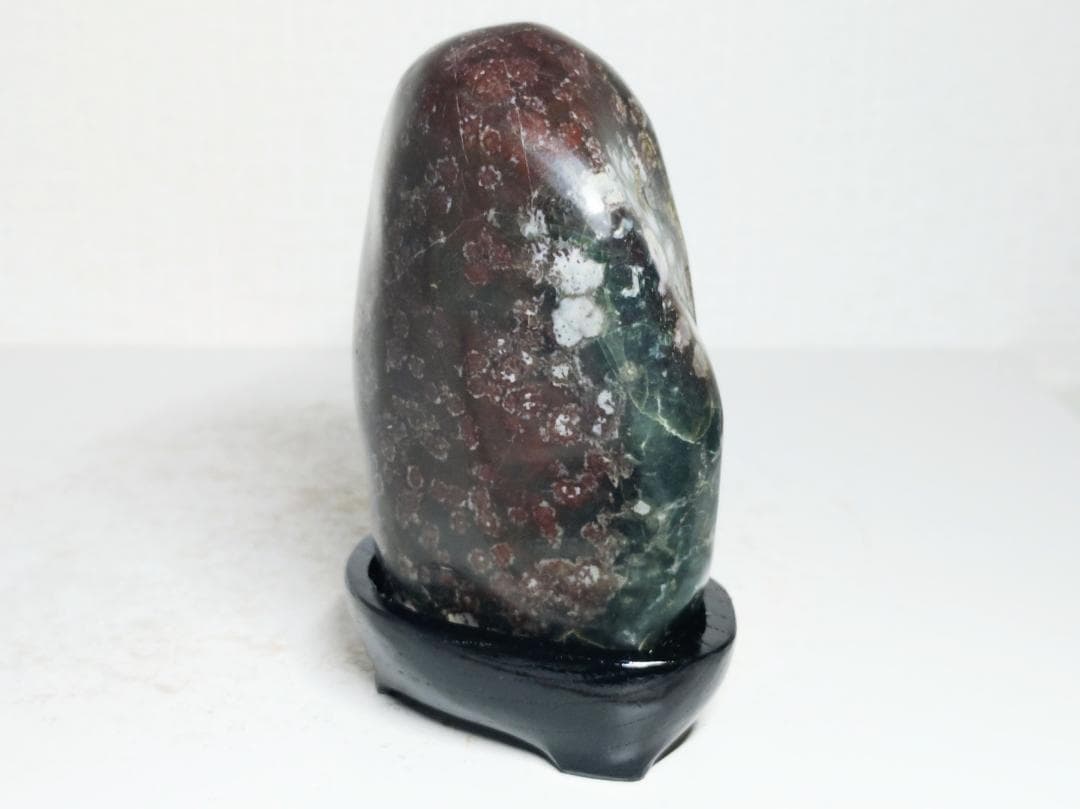 孔雀石 958g 菊花石 紋石 原石 鑑賞石 自然石 誕生石 鉱物 鉱石 水石