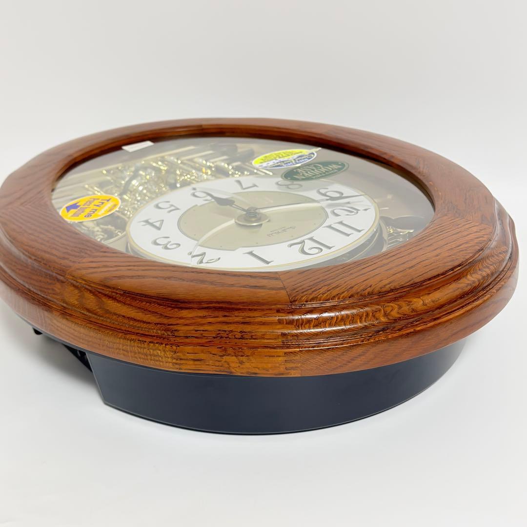 【激レア】リズム からくり時計 掛時計 4MH833WB06