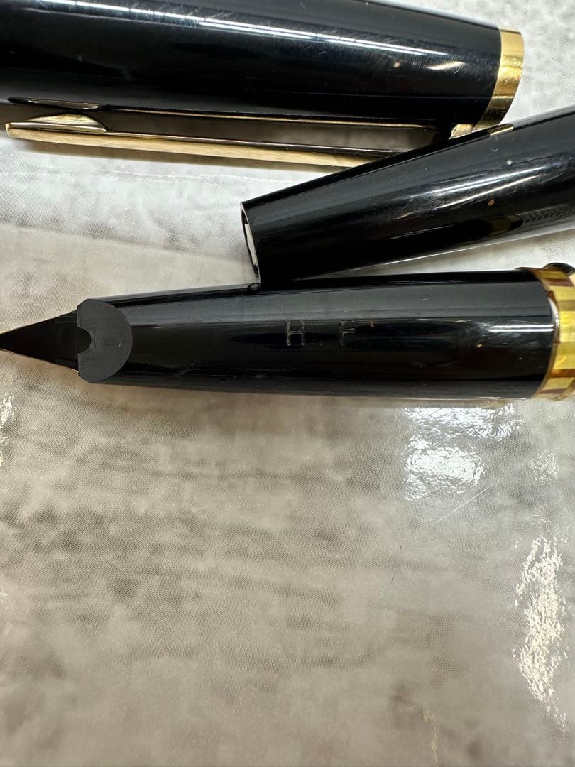 MONT BLANC 万年筆 インクカートリッジ付き ペン先750刻印