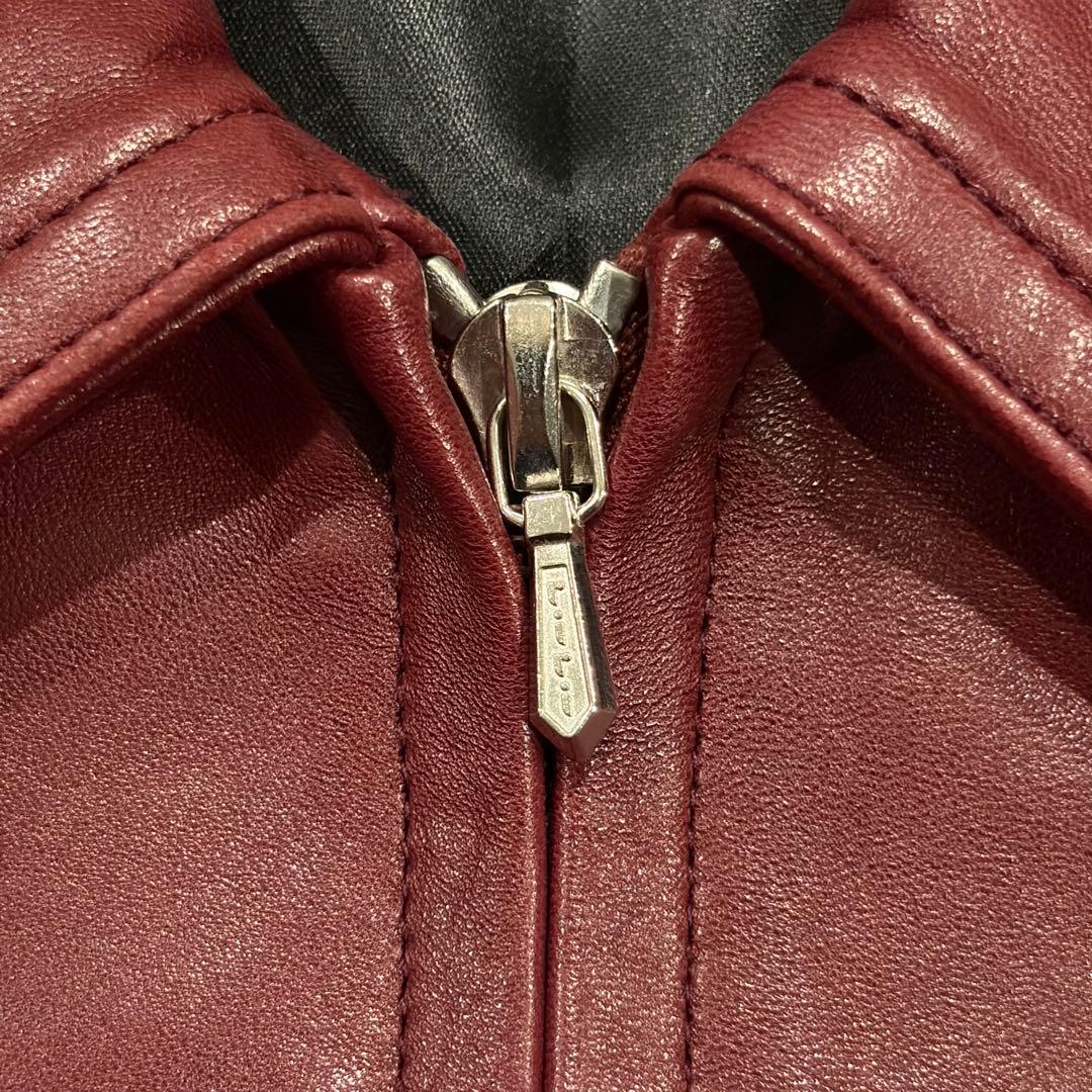 agnes b. SPECIAL ジップレザージャケット アニエスベー agnes b