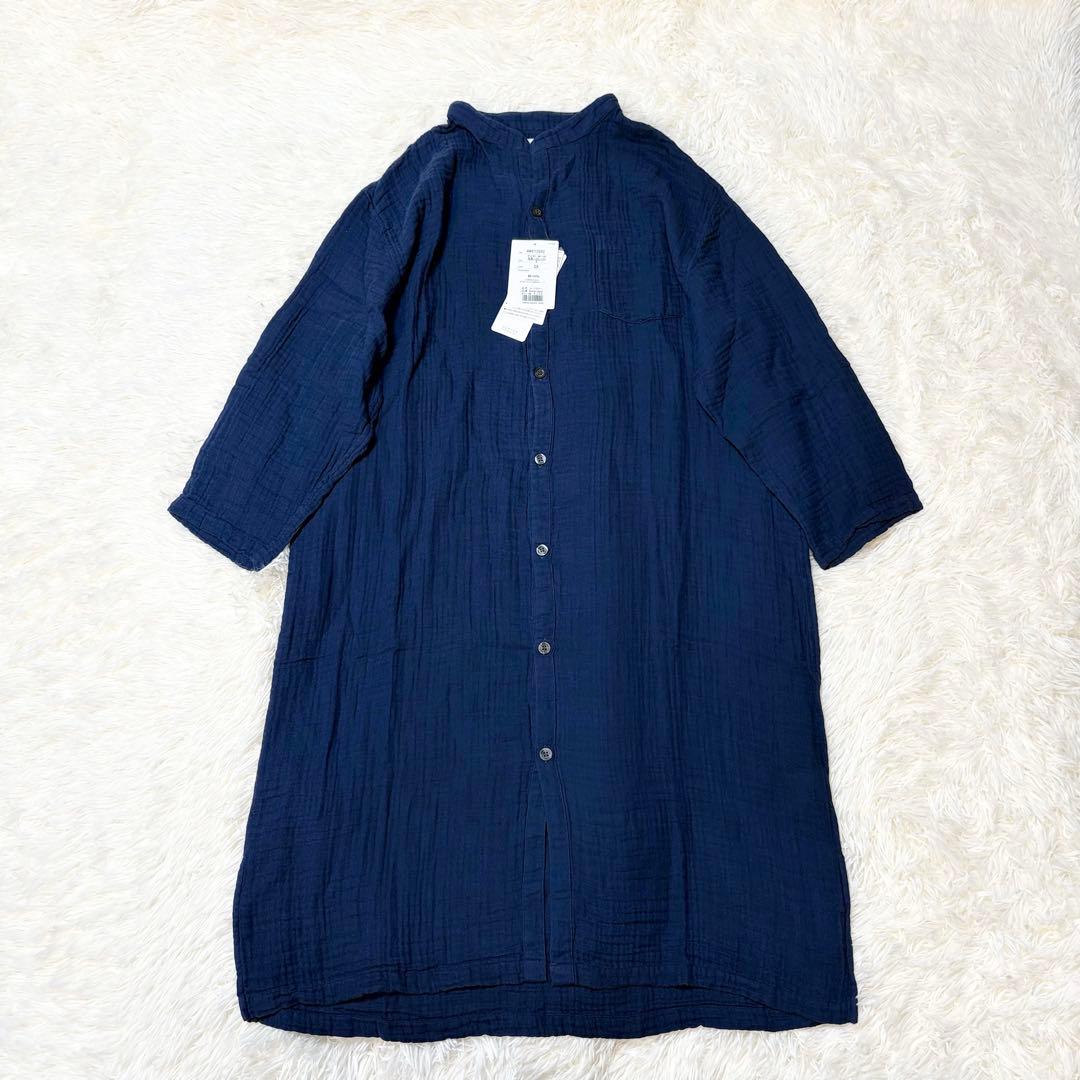 新品　UCHINOウチノ　クレープガーゼ　ユニセックス　スリーパー　S 完売品