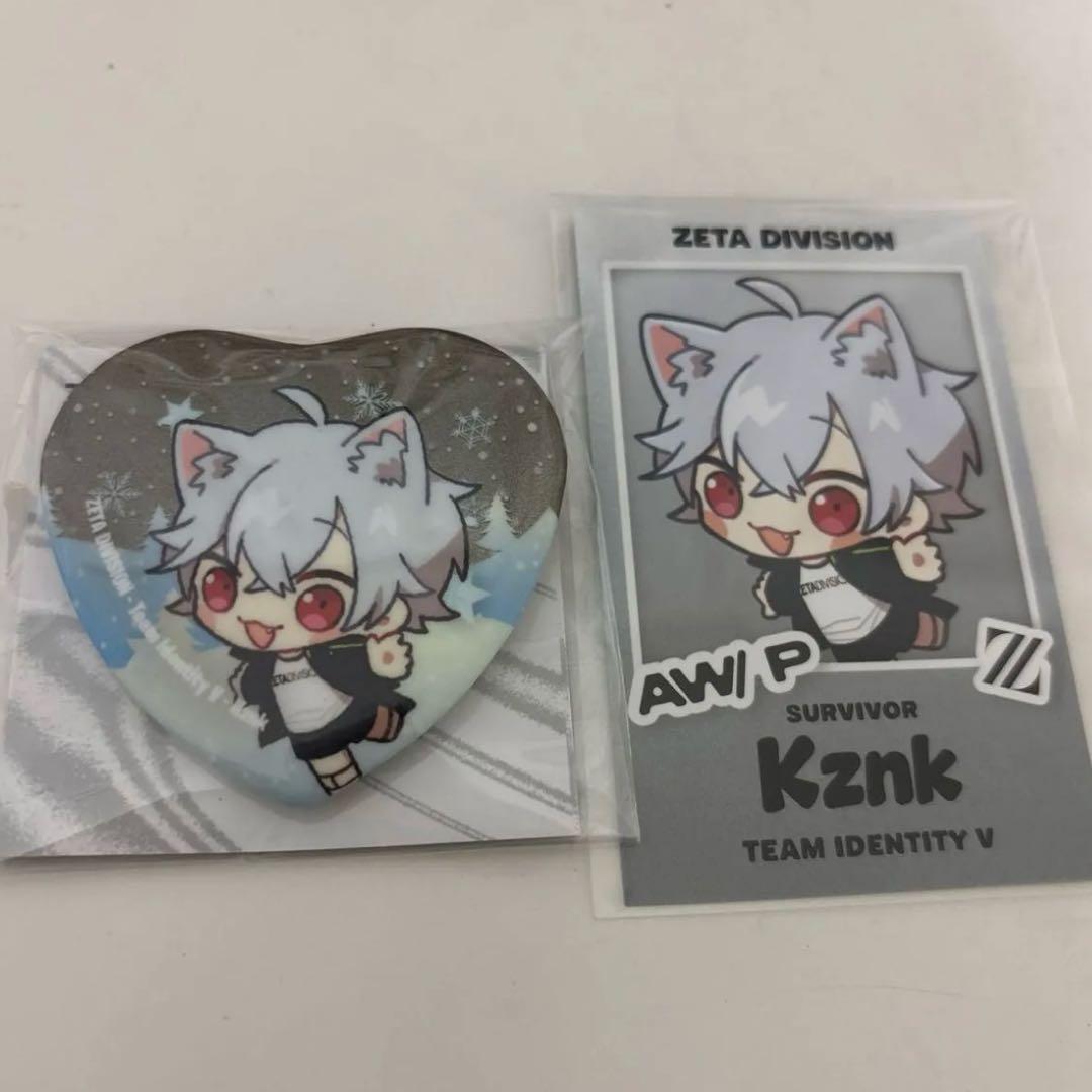 かず猫 kznk zeta 第五人格 缶バッジ フォトカード 秋季ijl - メルカリ