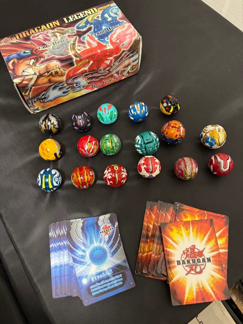 爆丸17個、カード、フィールド、boxあり まとめ売り