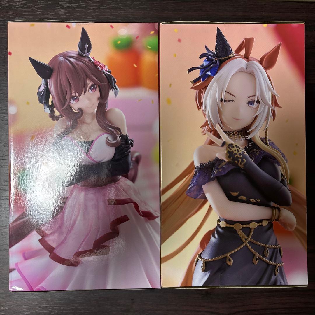 ラウンドワン限定 ウマ娘 フィギュア ジェンティルドンナ&オ