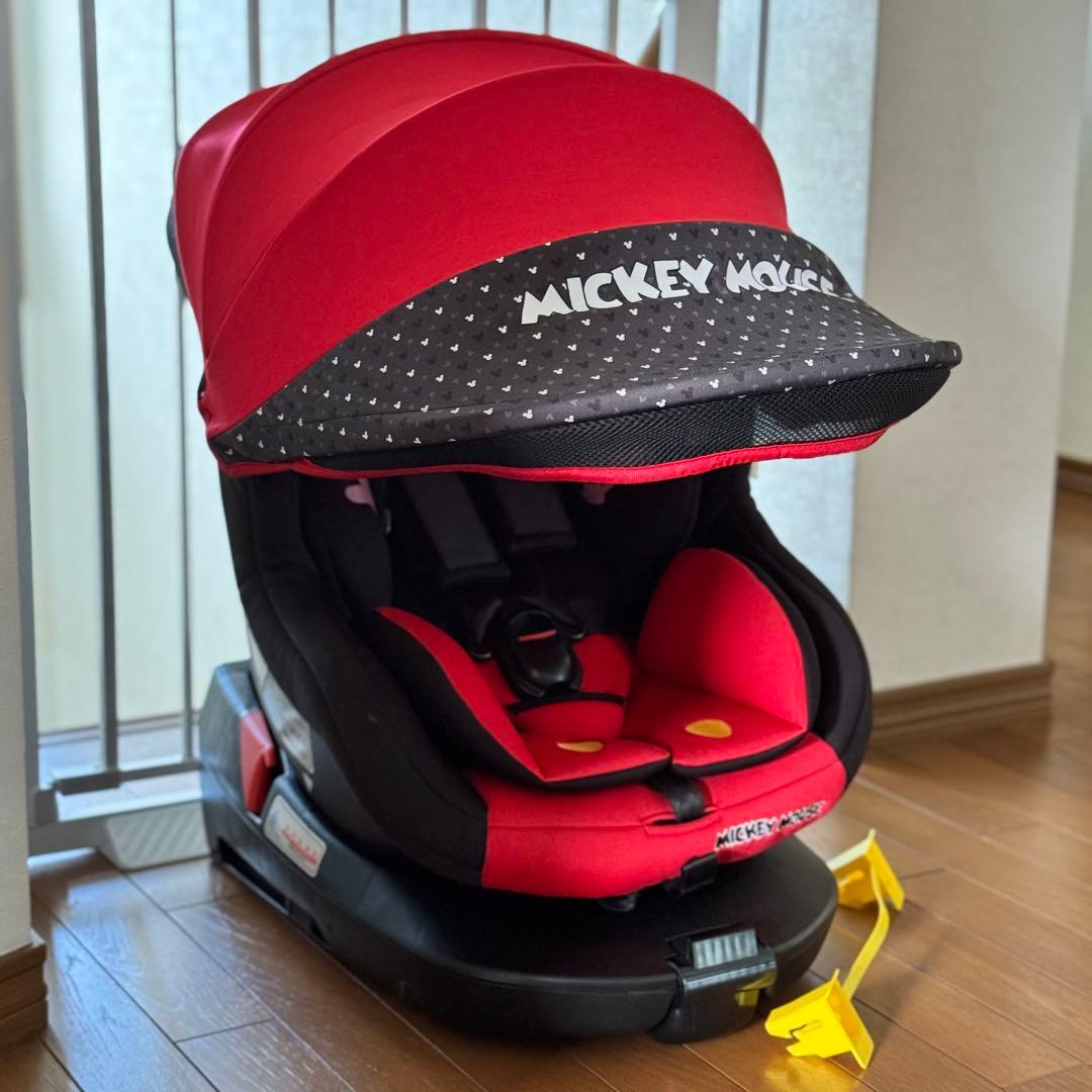 チャイルドシート・ターンシート・ミッキーマウス　西松屋限定モデル