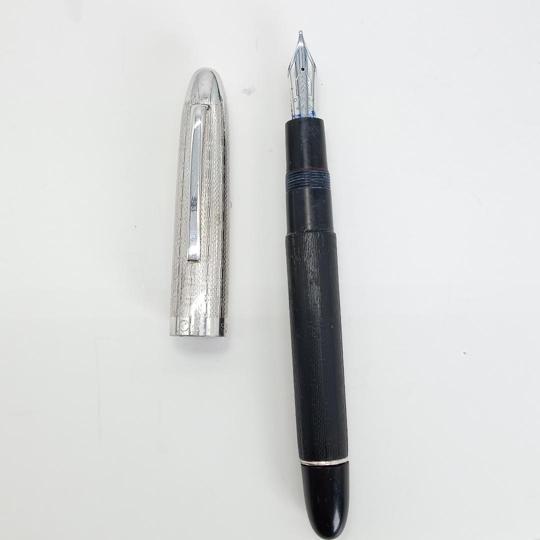 OMAS オマス 万年筆 18K イタリア S2001 ブラック×シルバー