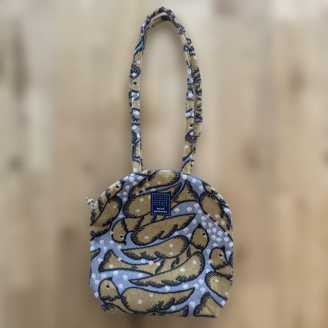 新品未使用 ミナペルホネン マフィンバッグ wind bird