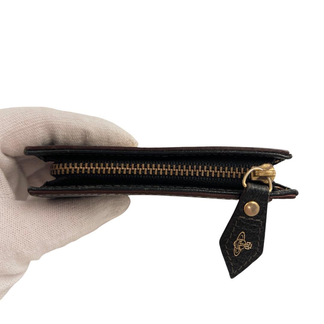 Vivienne Westwood ブラック レザー ケース 7654