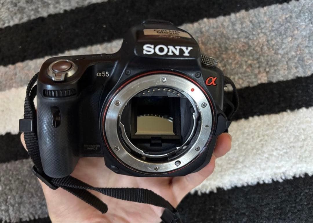 ❤️最終値下げ！バッテリー2個付き！❤️SONYα55ダブルレンズセット