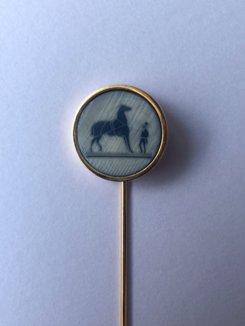 HERMES エルメス ピンブローチ ブローチ コロゾ 馬モチーフ HERMES