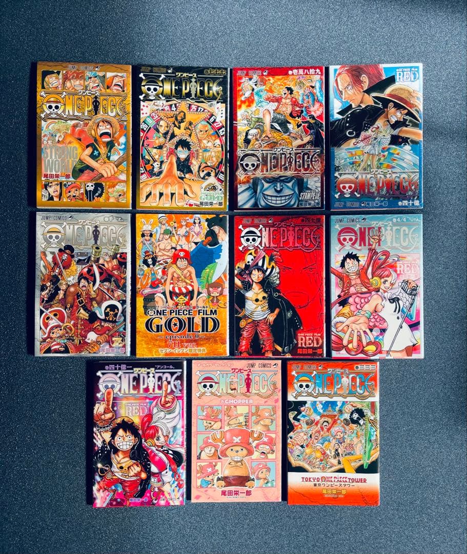 ワンピース　全巻初版　帯☆チラシ全巻 + MEGA ボーナス