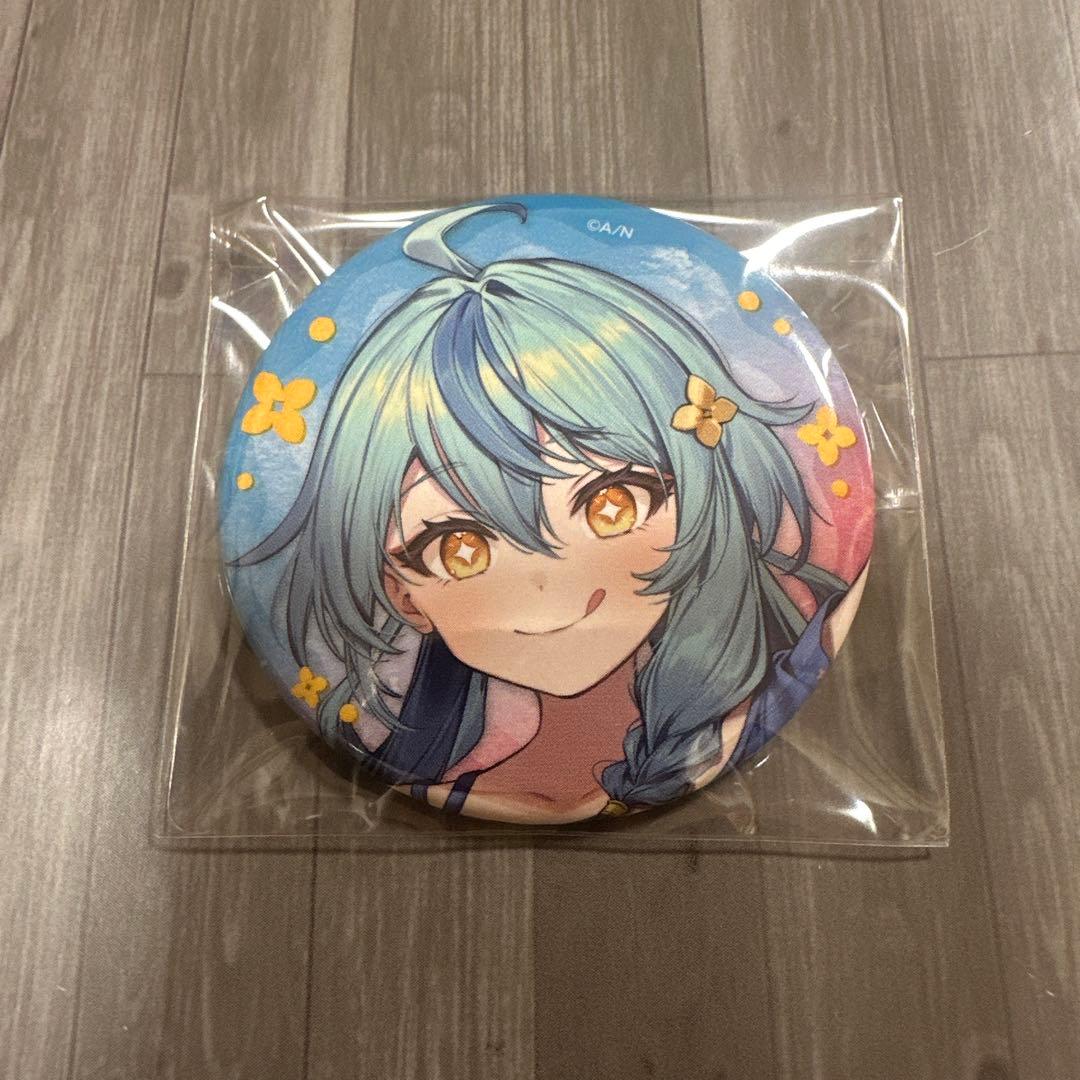 珠乃井ナナ 缶バッジ いずれ菖蒲か杜若 あやかき DMMスクラッチ にじ